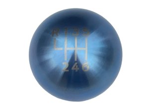 Ford Mustang Shift Knob - Ford Racing - 6 Speed - Anodized Titanium - `15-`25 Ford Mustang Shift Knob - Ford Racing - 6 Speed - Anodized Titanium - `15-`25